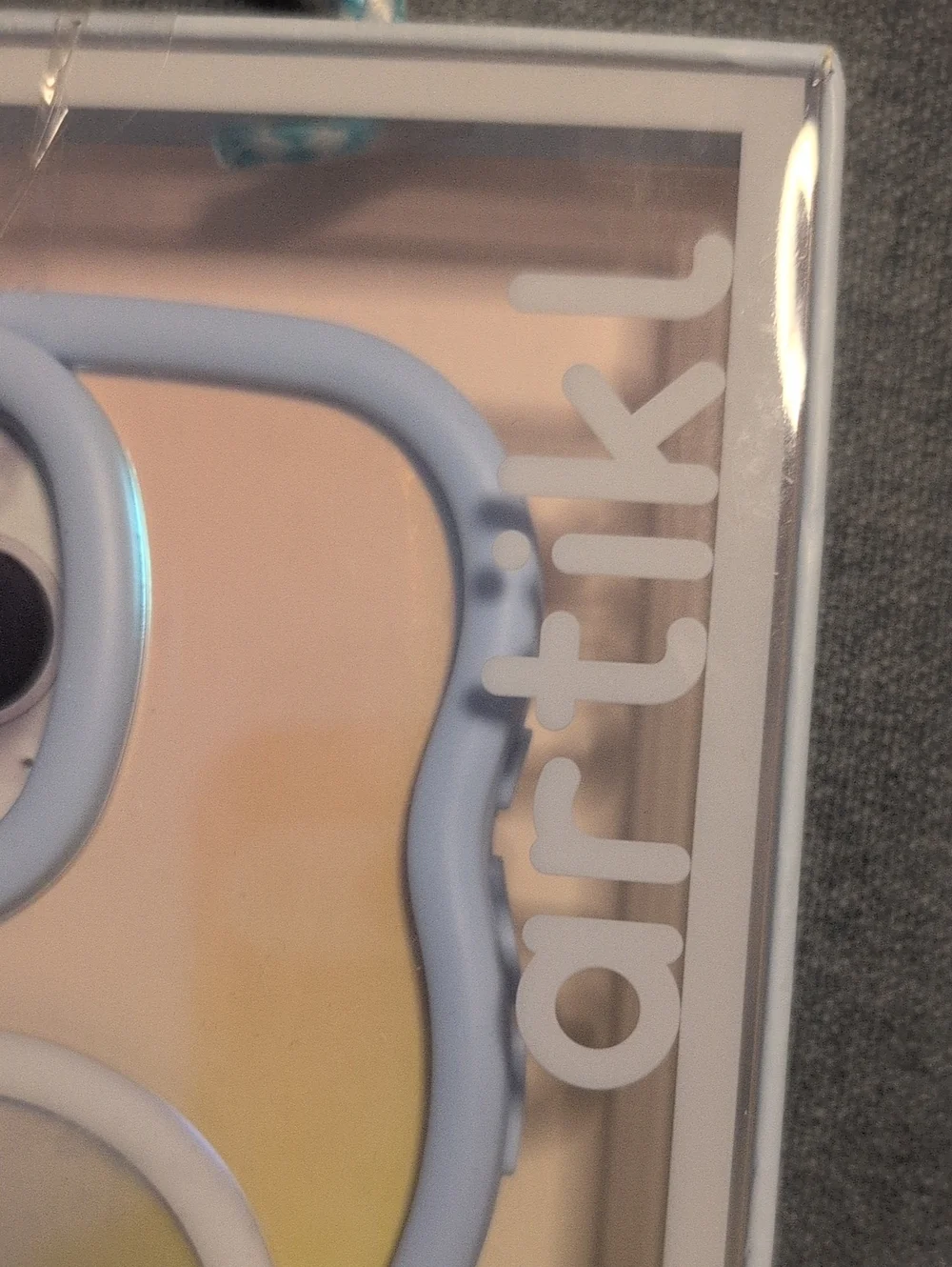 Artikl Blue/Clear iPhone 15 Pro Max Phone Case